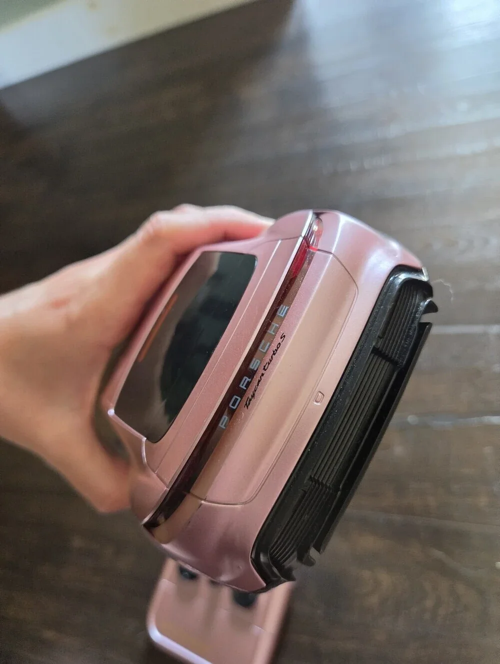 ​FAO Schwarz Metallic Pink Porsche Taycan Turbo S RC Car – Remote Controlled